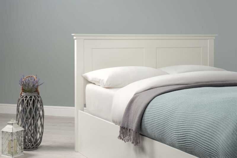 Caravele Bright White Ottoman Storage Bed Frame – 4ft Small Double - Image 5