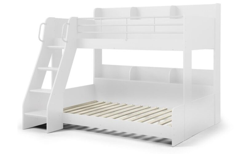 Caravele Triple Bunk Bed – Solid Wood, Space-Saving Design - Image 4
