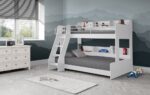 Caravele Triple Bunk Bed – Solid Wood, Space-Saving Design