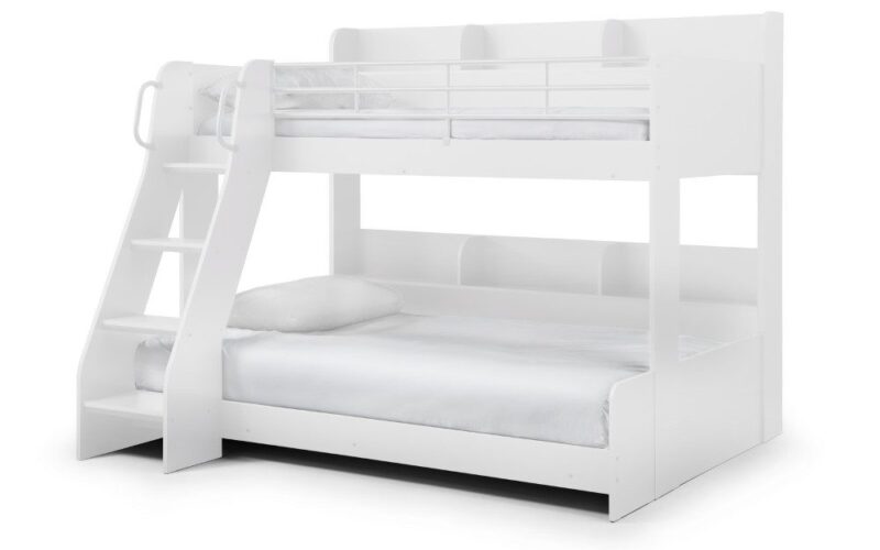 Caravele Triple Bunk Bed – Solid Wood, Space-Saving Design - Image 3