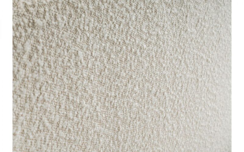 Edenhall Ivory Boucle Fabric Bed Frame - 4ft6 Double - Image 7