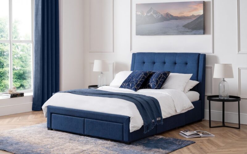 Caravele Fabric Storage Bed Frame – 5ft King Size - Image 8