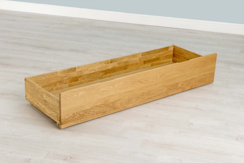 Caravele Large Natural Oak Under Bed Storage Drawer - Image 11
