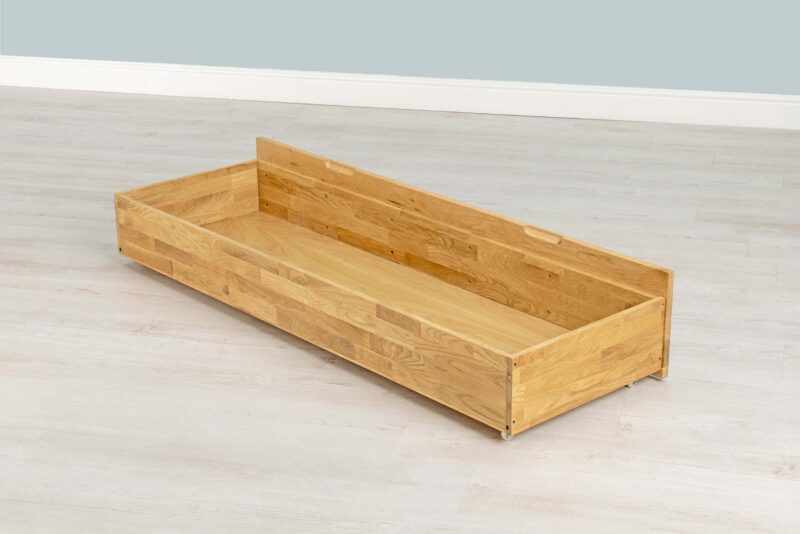 Caravele Large Natural Oak Under Bed Storage Drawer - Image 12