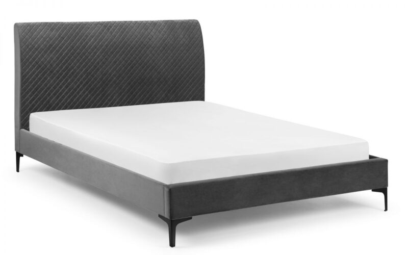 Sandringham Velvet Fabric Bed Frame - 5ft King Size - Image 5