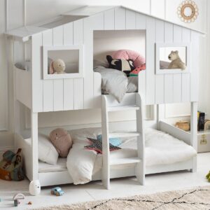 Caravele Solid Wood Treehouse Bunk Bed – Fun & Sturdy Design